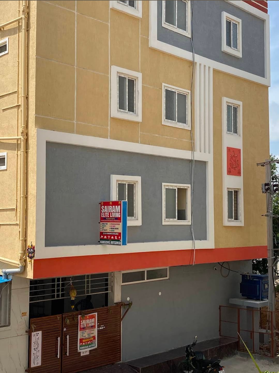 Sairam Elite Living Front Exterior Building